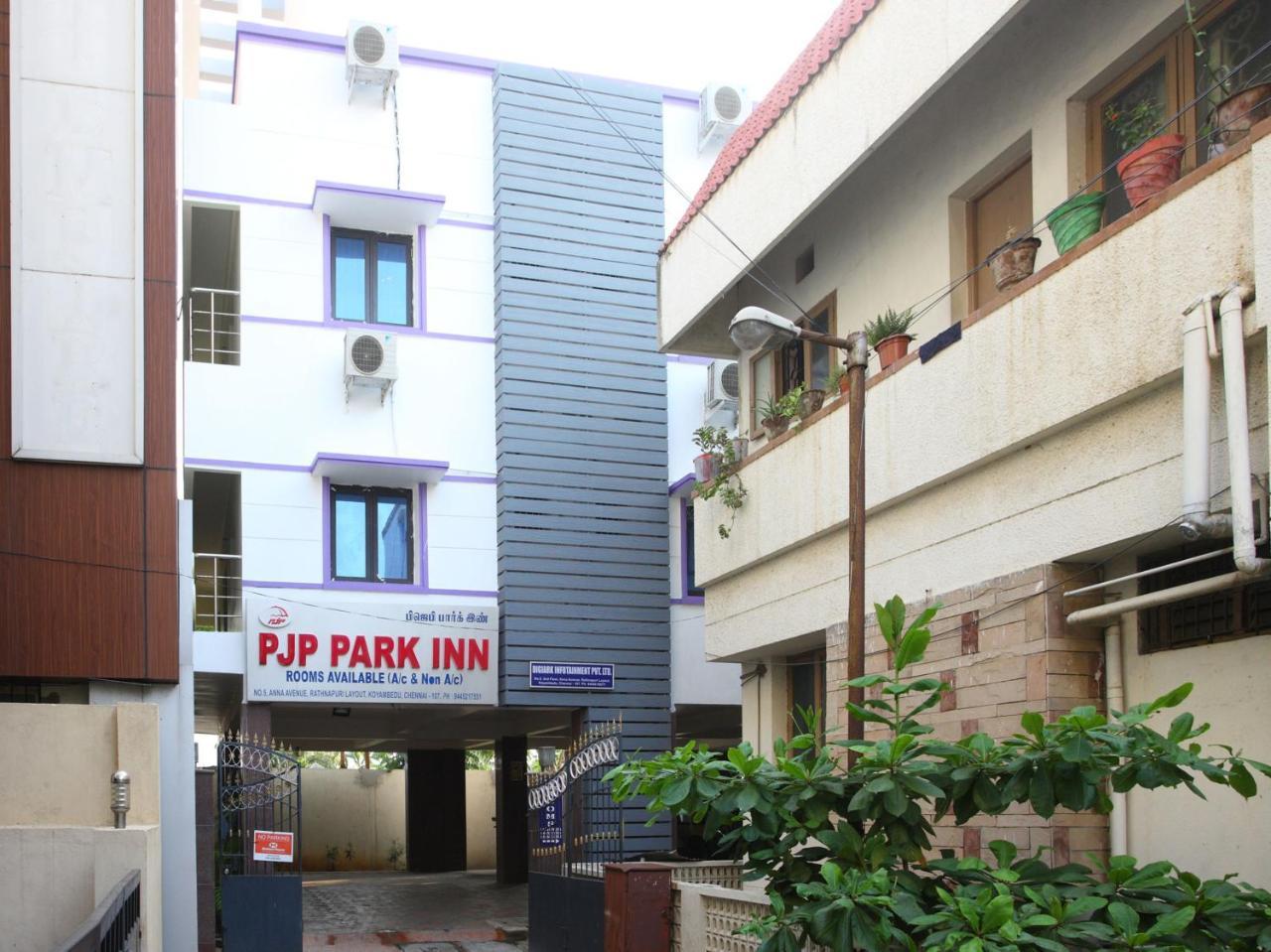 Oyo 10465 Koyambedu Chennai Hotel Exterior foto